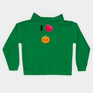 I love Pumkin Kids Hoodie